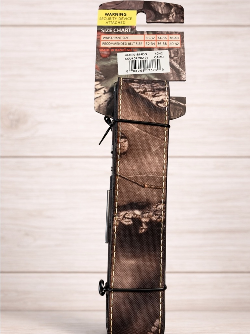 Mossy Oak Camo Belt Size 40/42 Hunting Outdoor NWT - Picture 4 of 5